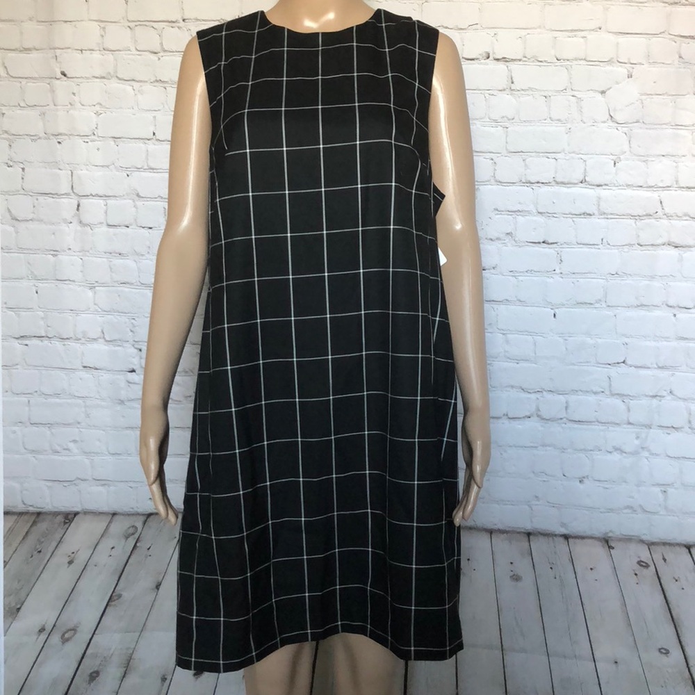 HALOGEN windowpane Dress